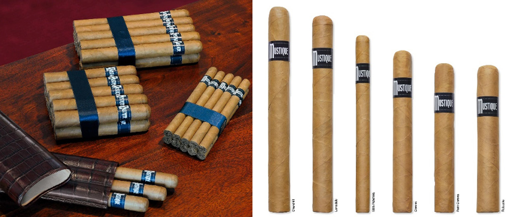 Mustique Blue Zigarren Bundle und die verschiedenen Formate